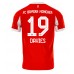 Bayern Munich Alphonso Davies #19 Hjemmedrakt 2025-26 Korte ermer